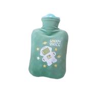 Botella de agua caliente duradera Bolsa de agua caliente, bolsa de agua caliente llena de agua de PVC, funda de tela desmontable y lavable, bolsa de agua caliente de mano for niña for invierno Bolsa d