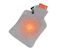 Botella de agua caliente eléctrica, práctica botella de agua caliente con soporte térmico, de monitoreo de temperatura, botellas eléctricas | Botellas recargables para alivio de calambres en