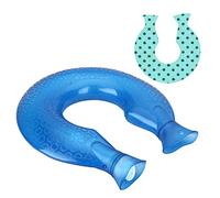Botella de Agua Caliente En Forma de U de 1500 Ml Llena Con Agua Almohada Rígida Compresa Caliente para Hombros Y Cuello Rodillas Calientes Piernas Y Cuello Multifuncional