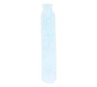 Botella de agua caliente larga con cubierta de peluche, botella de agua caliente de goma para aliviar el dolor de período, suave y cómoda bolsa de agua caliente de seguridad para calambres, cuello, alivio del dolor de espalda, buen rendimiento de calor (A,72 cm x 12 cm)