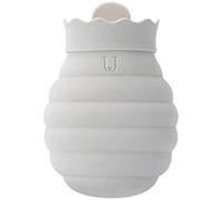 Botella de agua caliente llena de agua segura Bolsa de agua caliente de silicona Inyección de agua Botella de agua caliente Calentador de manos Horno de microondas de silicona comestible Heati Bolsa