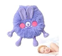 Botella de agua caliente para cama, almohadilla térmica de doble capa, botella de agua caliente de 350 ml para cuello y hombros, espalda, manos, piernas, cintura caliente