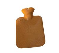 Botella de agua caliente para la zona lumbar Botella de agua caliente para aliviar los dolores menstruales Alivia el dolor de cuello y hombros(Brown,500ml)