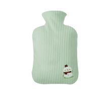 Botella de agua caliente reutilizable para invierno, calentador de manos con dibujos animados para niñas, bolsa de agua caliente, bolsillo, vientre, manos, pies, botella de agua caliente