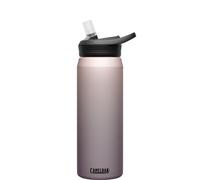 Botella de agua CamelBak Eddy+ con pajita - Acero inoxidable con aislamiento, 25 oz, color oro rosa cielo