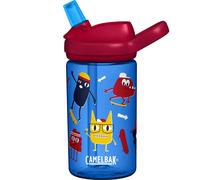 Botella de agua CamelBak Eddy+ Kids sin BPA con pajita, 473 ml, dise o de Skate Monsters (2282402040)