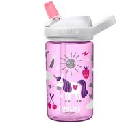 Botella de agua CamelBak Eddy+ Kids sin BPA con pajita de 14 oz, ideal para fiestas de unicornio