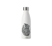 Botella de agua con aislamiento Maxwell & Williams Marini Ferlazzo con diseño Koala & Friends, acero inoxidable de doble pared, blanca, 5 ml