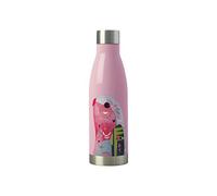 Botella de agua con aislamiento Maxwell & Williams Pete Cromer, diseño de loro, acero inoxidable sin BPA, 5 ml