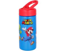 Botella De Agua Con Pajita Mario Bross Coriex