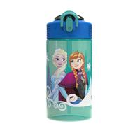 Botella de agua de 16 onzas de Disney Frozen de Zak Designs con Anna y Elsa