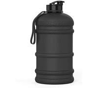 Botella De Agua De 2,2 Litros - Botella De Agua Fitness Ahora Con Tapa Fácil De Beber - Durable Y Extra Fuerte - Sin Bpa - Ideal Para Gimnasio, Dieta, Culturismo, Deportes Al Aire Libre, Senderismo Y