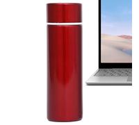 Botella de agua de acero inoxidable - Botella de agua de metal para comedores calientes y fríos, aislada, pequeña taza de acero inoxidable, para casa, escuela, empresa, viajes