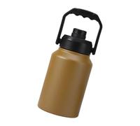 Botella de agua de acero inoxidable de 64 onzas con de transporte, de doble pared para gimnasio, viajes diarios, frasco de bebida reutilizable, con de vacío de acero para uso