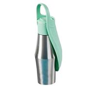Botella de agua de acero inoxidable para perros, dispensador de agua portátil para cachorros de 25 onzas para eventos al aire libre y paseos en coche, termo de viaje para mascotas, a prueba de fugas