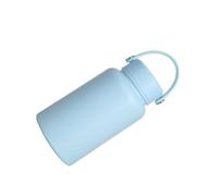 Botella de agua de acero inoxidable resistente, 650 ml, con aislamiento vacío, ancha de gran capacidad para medios de vida activos, botella de agua térmica para retención de frío y calor