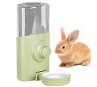 Botella de Agua de Conejo, dispensador de Agua de Conejo Colgante de 600 ml/21 oz, biberón de Animales pequeños visibles para Chinchilla.