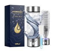 Botella de agua de hidrógeno, 450 ml, generador de agua de hidrógeno de 3000 PPB | Generador de hidrógeno compatible con botellas de agua mineral | Fabricante de agua de hidrógeno rico en