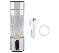 Botella de Agua de Hidrógeno: Generador de Agua de Hidrógeno Recargable Portátil con Luces de Colores, Tecnología PEM de 8000 Ppb, Máquina de Agua de Hidrógeno Antifugas para