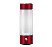 Botella De Agua De Hidrógeno Máquina De Ionizador De Agua De Hidrógeno Portátil Generador De Agua Rico En Hidrógeno Con Tecnología SPE Y PEM 3 Min Hacer Contenido De Hidrógeno A 800-1000 PPB 420 Ml(Re