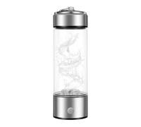 Botella de agua de hidrógeno: máquina ionizer recargable | Generador de botellas ergonómicas portátiles para agua potable en hidrógeno saludable en casa, gimnasio, escuela, viajes, acampar, sende