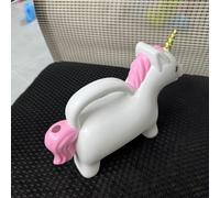 Botella de agua de juguete de unicornio , juguete de juego acuático para el baño, de animal lindo, adecuado para juegos acuáticos en la costa o uso multi- para