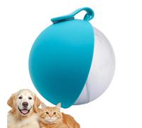 Botella de agua de silicona para perro, bebedero compacto de viaje para mascotas, chasis de polímero sólido con válvulas de sellado integradas a prueba de fugas, objetivo resistente a la intemperie