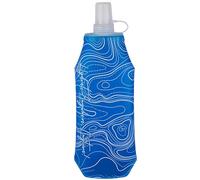 Botella de agua de silicona plegable - Botella de portalámparas ligera para corredores, diseño compacto para viajes, senderismo, gimnasio y aventuras al aire libre - Agua deportiva duradera y fácil de