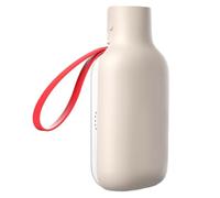 Botella de agua de viaje para perros, 550 ml, a prueba de fugas, con compartimentos, dispensador de agua para perros, taza portátil, para razas pequeñas a grandes, playa, viajes, senderismo, patio