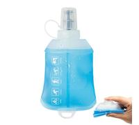 Botella De Agua Dulce - Material TPU, Botella De Agua Plegable | Botella De Carreras Plegable De 150 ML, 30 g, Vaso Cian Impermeable Para Ciclismo Y Uso Al Aire Libre