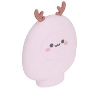 Botella de agua fría caliente de silicona suave Silicona + PC Botella de inyección de agua calentador de manos suave para oficina en casa(Pink)