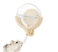 Botella de agua Gerbil: depósito transparente de 150 ml, estación de bebida magnetizada, dispensador de líquido a prueba de fugas, fuente de roedores ajustable en altura | Fijación segura del hábitat