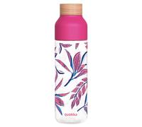 Botella de agua Ice 840ml con tapón de madera y diseño Follaje Estilizado