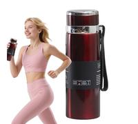 Botella De Agua Inoxidable: Taza De Viaje De Acero Inoxidable, Botella Portátil A Prueba De Fugas Con Correa, Mantiene Las Bebidas Calientes Y Frías De 6 A 12 Horas | Botellas De Agua Con Aislamiento