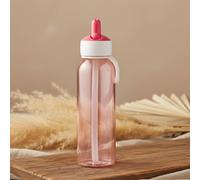 Botella de agua Mepal Flip-up rosa 500 ml
