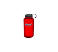 Botella de Agua Nalgene Sustain 32 OZ, BPA-Free, Hecha con 50% Plástico Reciclado, Boca Ancha, Color Rojo