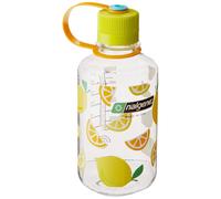Botella de agua Nalgene Sustain Tritan sin BPA, fabricada con material derivado de un 50 % de residuos pl?sticos, 16 oz, boca estrecha, color lim?n