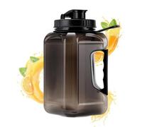 Botella De Agua Para Adultos | 2,4 Litros, Antifugas Y Forma Cuadrada | Botella De Agua Transportable | Para Mujeres, Hombres, Adultos Viajes Diarios Caminar Fitness Entrenamiento Yo