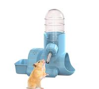 Botella de agua para animales pequeños, alimentador de cuentas rodantes, diseño sin , dispensador montado en jaula, resistente a fugas, uso de ardilla de conejo, soporte de erizo para
