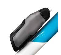 Botella de Agua para Bicicleta - 600 ml Cantimplora con Soporte Incluido | Set de Botella de Agua y portabidón para Exterior,para Deportes, Gimnasio, Entrenamiento, Viajes, Escuela, Correr