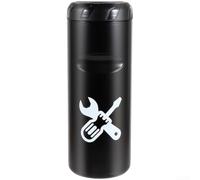 Botella de agua para bicicleta con carcasa dura y diseño sellado para almacenamiento resistente a la intemperie de accesorios de reparación durante viajes prolongados