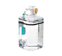 Botella de agua para exteriores, botella de agua motivacional de medio galón, gran capacidad, tapa a prueba de fugas, jarra deportiva duradera para agua potable, senderismo, gimnasio, viajes