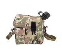 Botella de Agua para Exteriores, Botella de Agua Portátil para Acampar de Gran Capacidad de 1,5 L con Riñonera, Material de PVC Duradero, para Deportes Al Aire y Senderismo