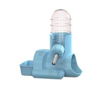 Botella De Agua para Hámster 3 ÏN 1, con Diseño A Prueba De Fugas, 15,6 X 9,6 X 15 Cm, Dispensador De Agua Automático Sin con Recipiente para Comida, Botella para Beber Hurón, Fácil Instalación