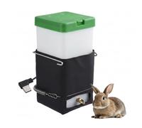 Botella De Agua para Hámster, 32 Onzas, A Prueba De, Control Termostático, 1 L, Botella De Agua para Conejillo De Indias, Dispensador De Agusa Antimordeduras para Hámster, Conejito, Chinchilla,