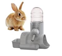 Botella de agua para hámster, dispensador de golosinas a prueba de fugas, botella de agua para animales pequeños con diseño de bola rodante, para hurones, conejos, ardillas, erizos, chinchillas
