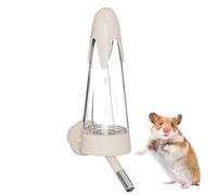 Botella de agua para Hamster - Recipiente para Bebedores para Mascotas de 120 ml | Pequeño Ajustable Altura - Hurón, Conejo, Chinchilla, Erizo, Rata del Desierto, Ardilla