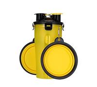 Botella de Agua para Mascotas, contenedor de Comida portátil para Perros