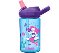 Botella de agua para ni os CamelBak Eddy de 14 oz con tapa con pajita Tritan Renew a prueba de fugas cuando est cerrada Sirenas m gicas