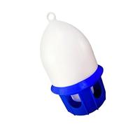 Botella de agua para pájaros de recarga automática a prueba de fugas con visión clara para jaulas de hidratación, compactas, bebedero de pájaros para jaulas pequeñas